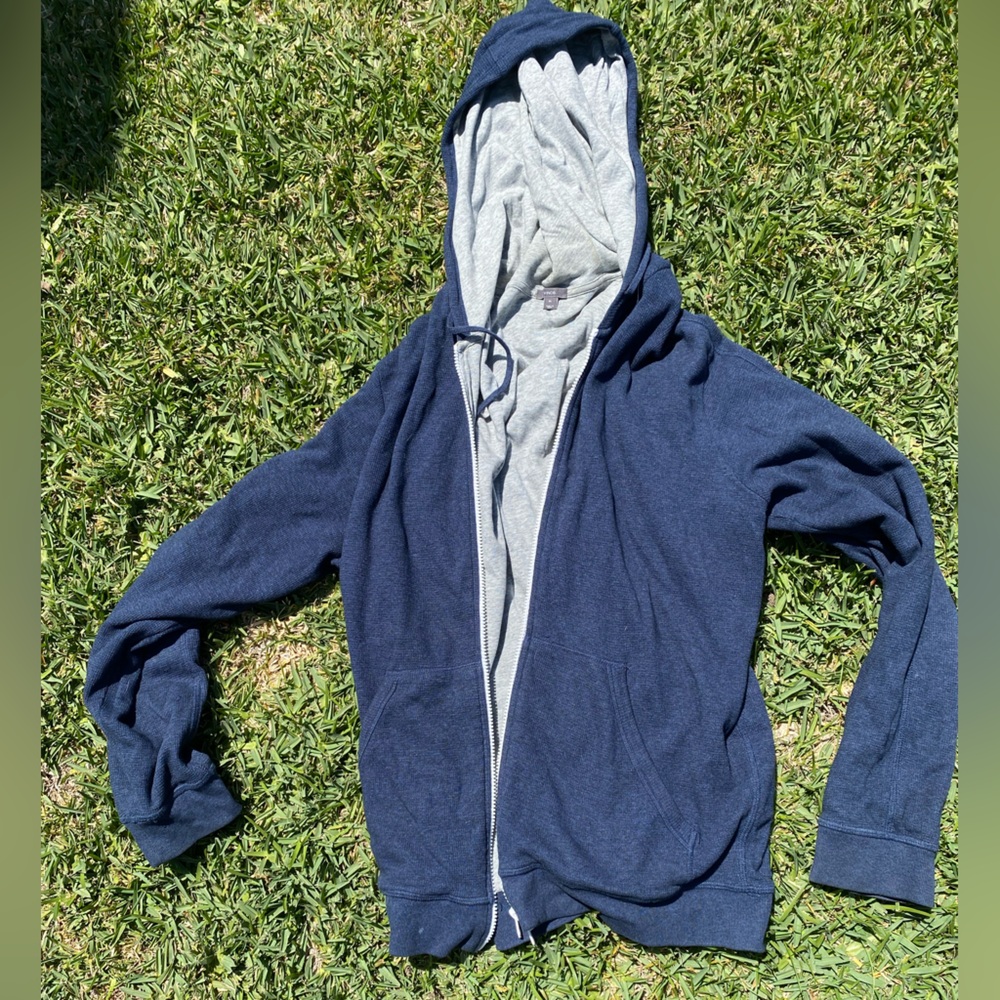 Vine blue hoodie